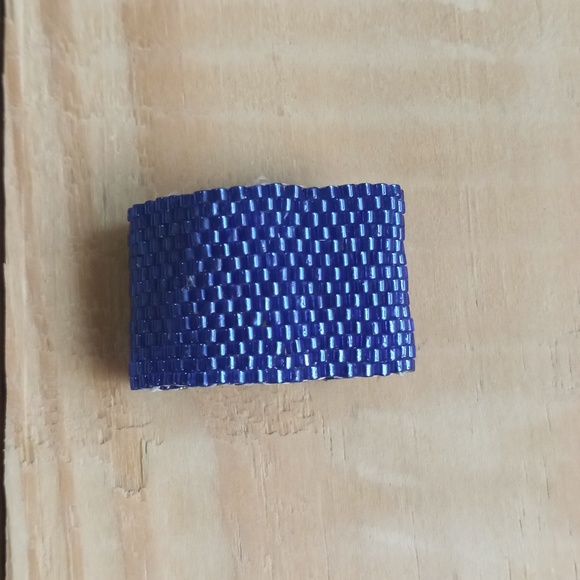 New Handmade Ring beaded new without tag - Picture 4 of 6